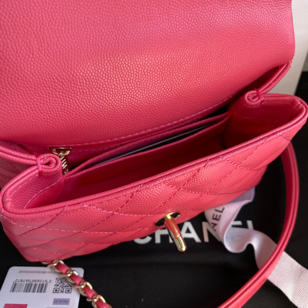 CL MINI FLAP BAG WITH TOP HANDLE
