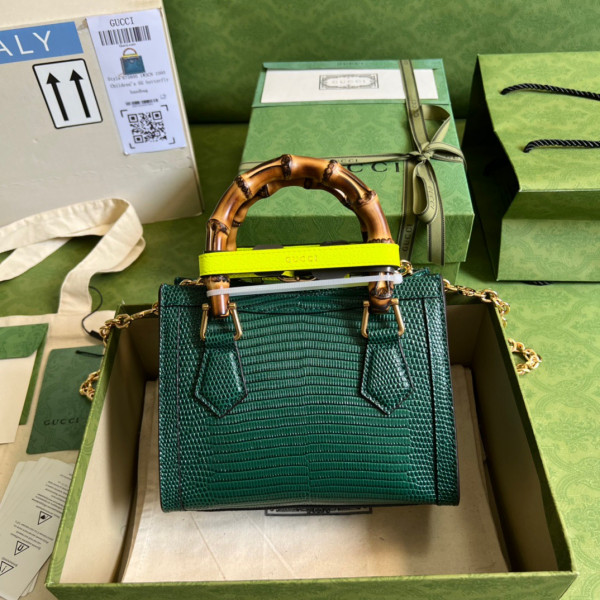 G*u*i diana lizard mini bag