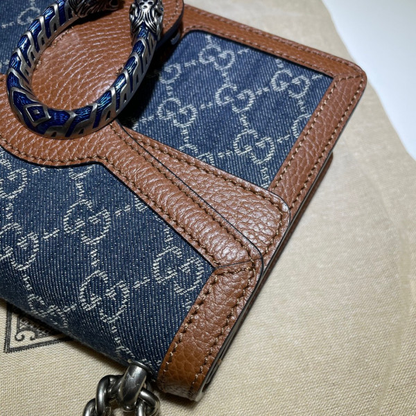 G*u*i dionysus mini leather bag
