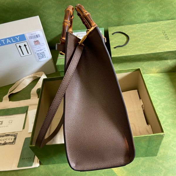 G*u*i diana medium tote bag with jumbo gg