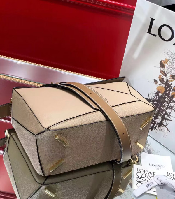 LOEWE Puzzle bag- 29-19.5-14cm