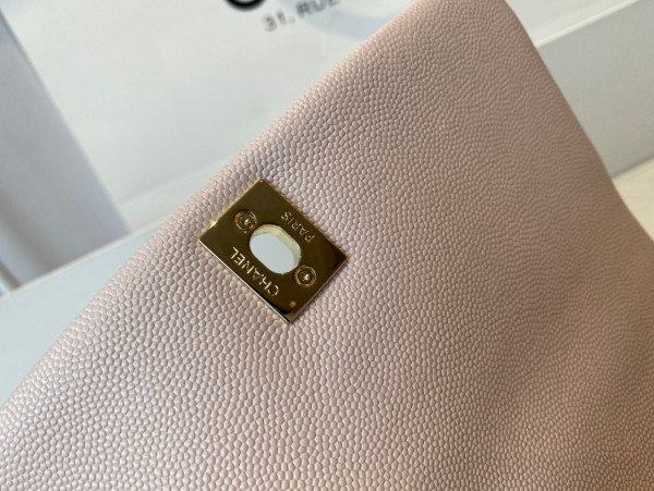 CL FLAP BAG WITH TOP HANDLE