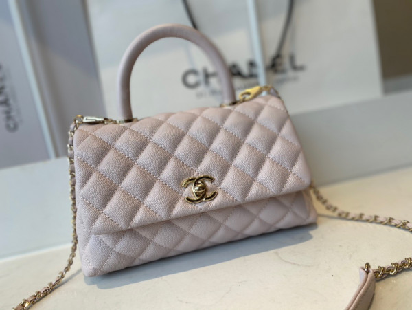 CL FLAP BAG WITH TOP HANDLE