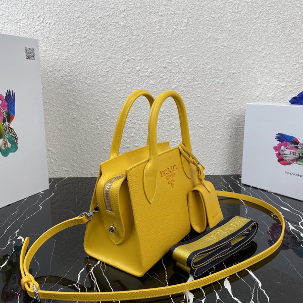 Pra*a saffiano leather Pra*a monochrome bag