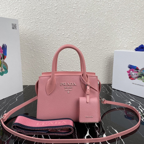 Pra*a saffiano leather Pra*a monochrome bag