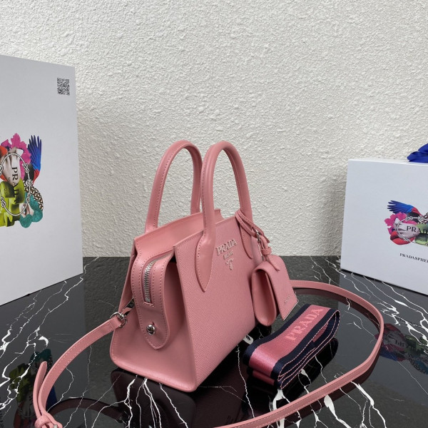 Pra*a saffiano leather Pra*a monochrome bag