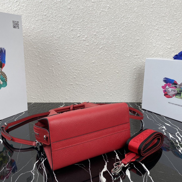 Pra*a saffiano leather Pra*a monochrome bag