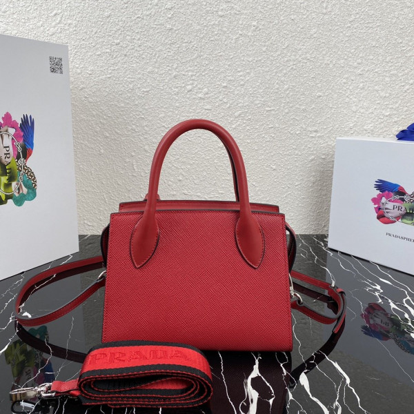 Pra*a saffiano leather Pra*a monochrome bag