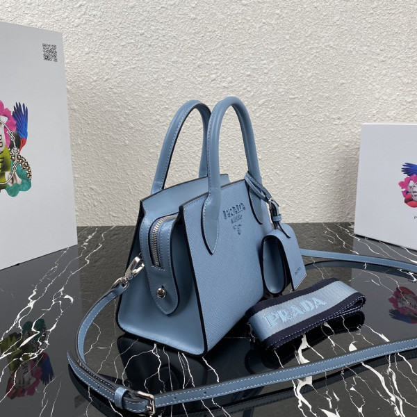 Pra*a saffiano leather Pra*a monochrome bag