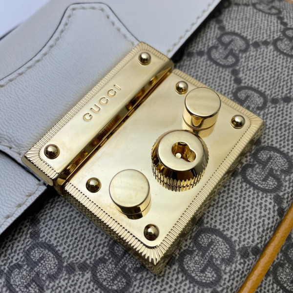 G*u*i padlock mini bag