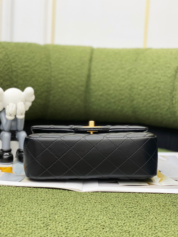 CL MINI FLAP BAG WITH TOP HANDLE
