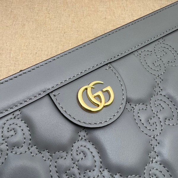 G*u*i gg matelassé leather shoulder bag