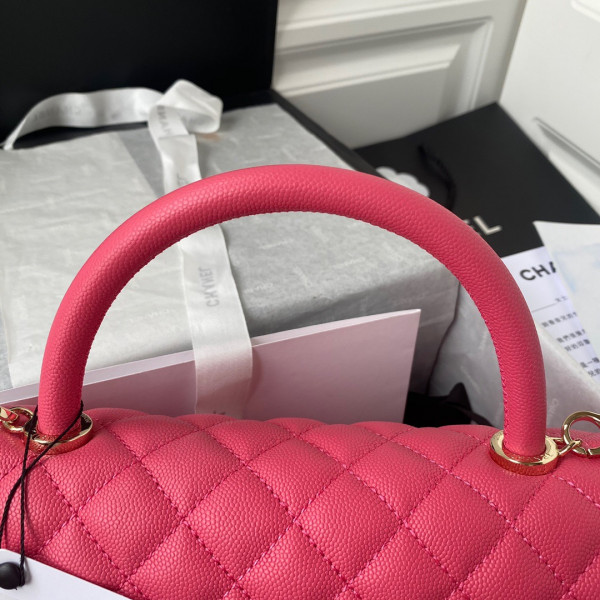 CL LARGE FLAP BAG WITH TOP HANDLE