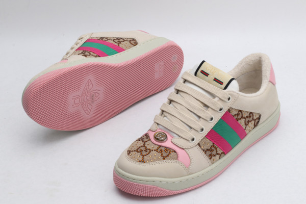 G*u*i screener leather sneaker