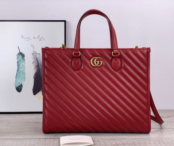 G*u*i gg marmont medium tote bag