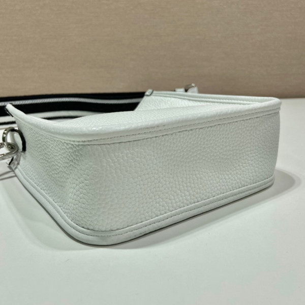 Pra*a leather mini shoulder bag
