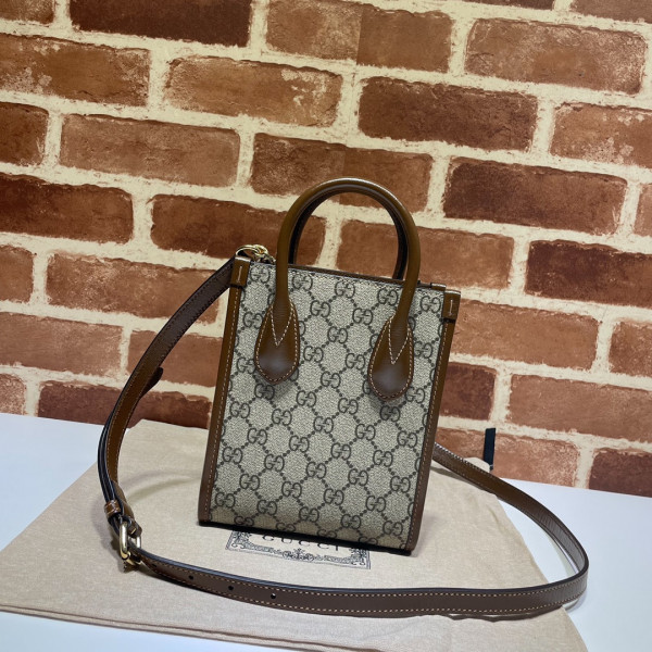 G*u*i mini tote bag with interlocking g