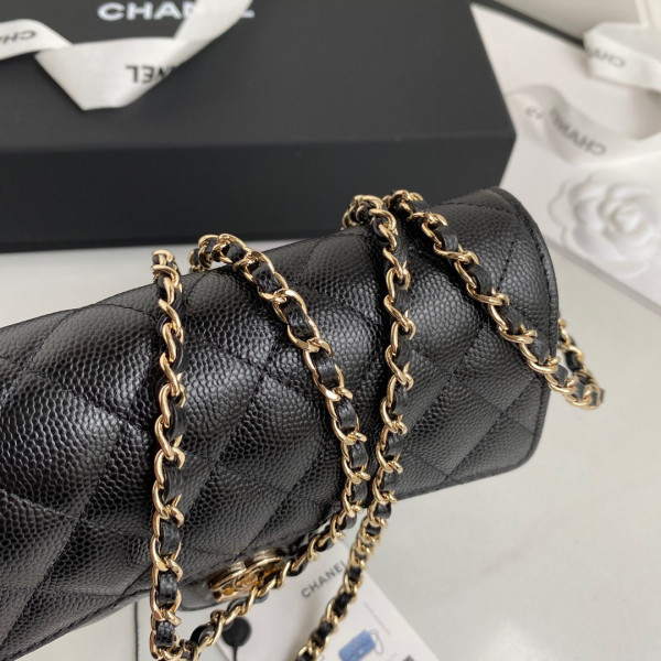 CL GLASSES CASE WITH CLASSIC CHAIN