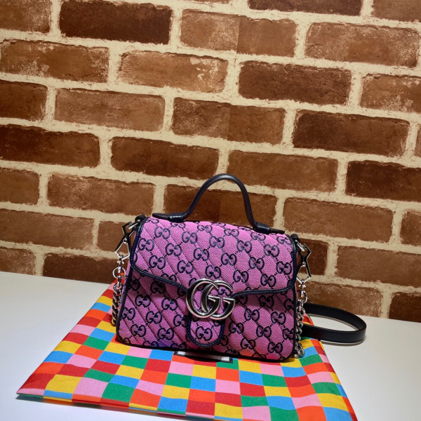 G*u*i gg marmont mini top handle bag