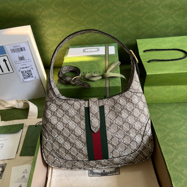 g*u*i x Ba*len*cia*ga jackie 1961 small shoulder bag