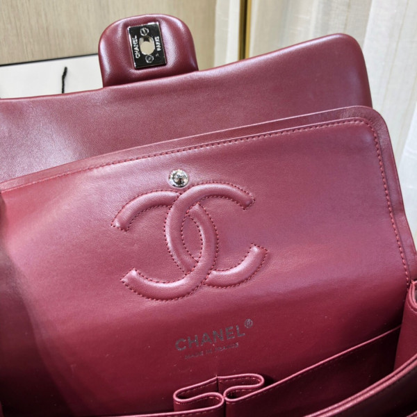 CL FLAP BAG LAMBSKIN