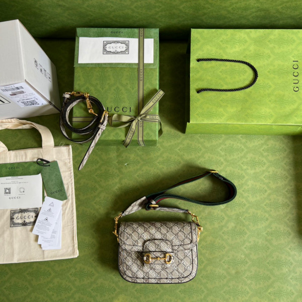g*u*i x Ba*len*cia*ga horsebit 1955 mini bag