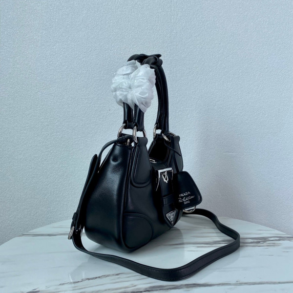 Pra*a moon padded nappa-leather bag