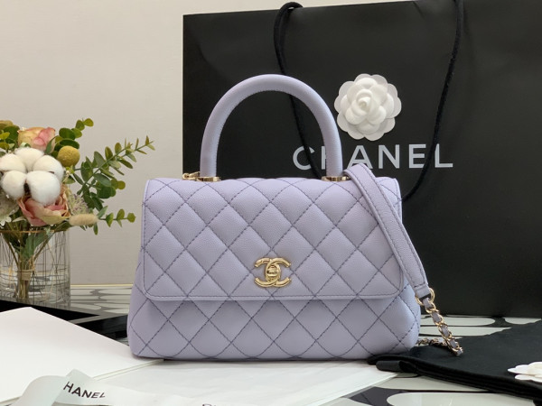 CL FLAP BAG WITH TOP HANDLE