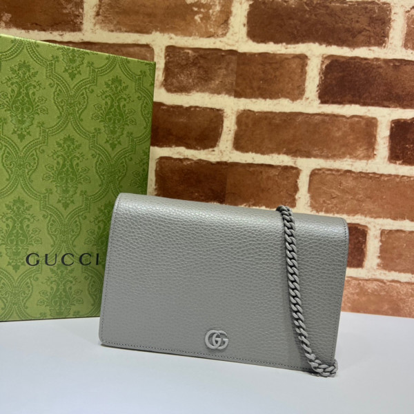 G*u*i gg marmont chain wallet