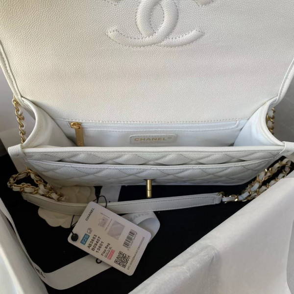 CL SMALL FLAP BAG WITH TOP HANDLE