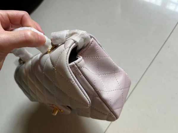 CL MINI FLAP BAG WITH TOP HANDLE