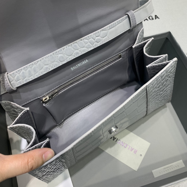 Ba*len*cia*ga hourglass chain bag