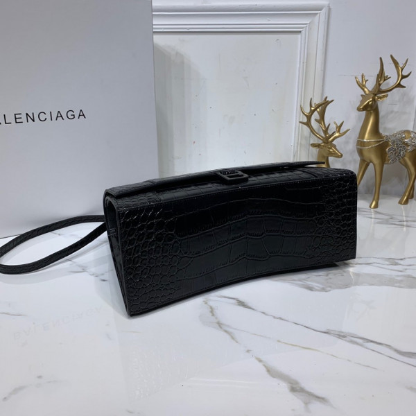Ba*len*cia*ga hourglass top handle bag