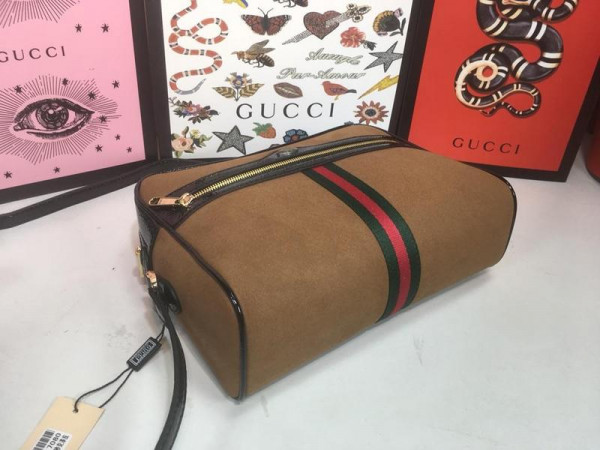 G*u*i ophidia suede small shoulder bag