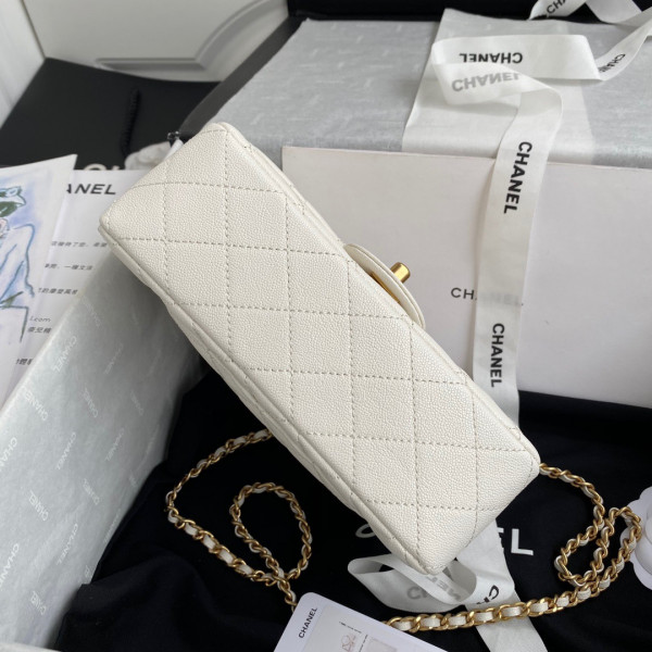 CL MINI FLAP BAG WITH TOP HANDLE