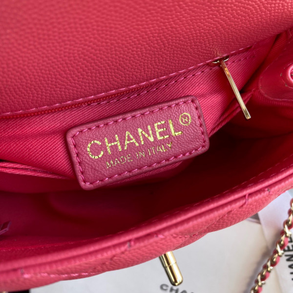 CL MINI FLAP BAG WITH TOP HANDLE