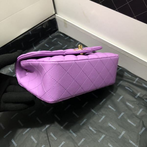 CL FLAP BAG CAVIAR