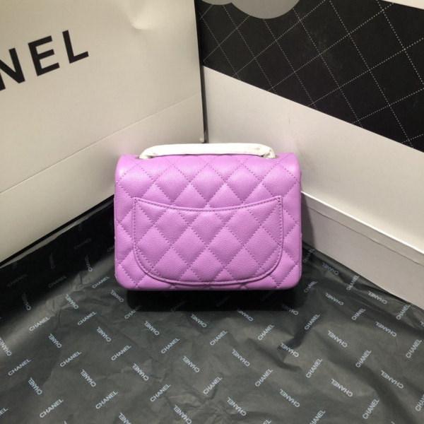 CL FLAP BAG CAVIAR