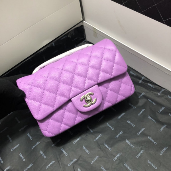 CL FLAP BAG CAVIAR