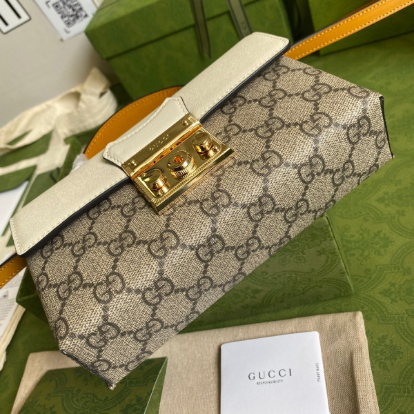 G*u*i padlock mini bag