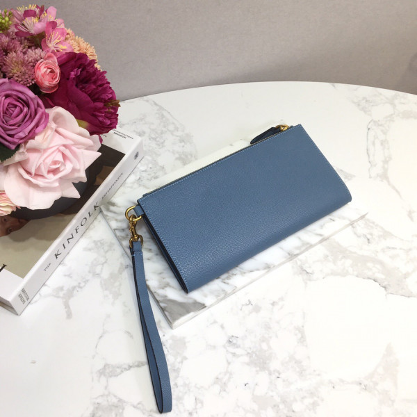 VALENTINO GARAVANI VSLING GRAINY CLUTCH