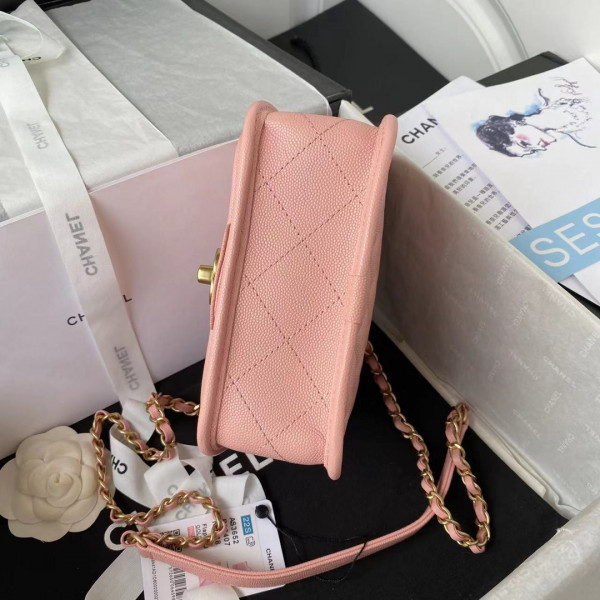 CL SMALL FLAP BAG WITH TOP HANDLE