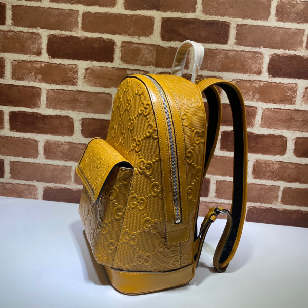 G*u*i gg embossed backpack