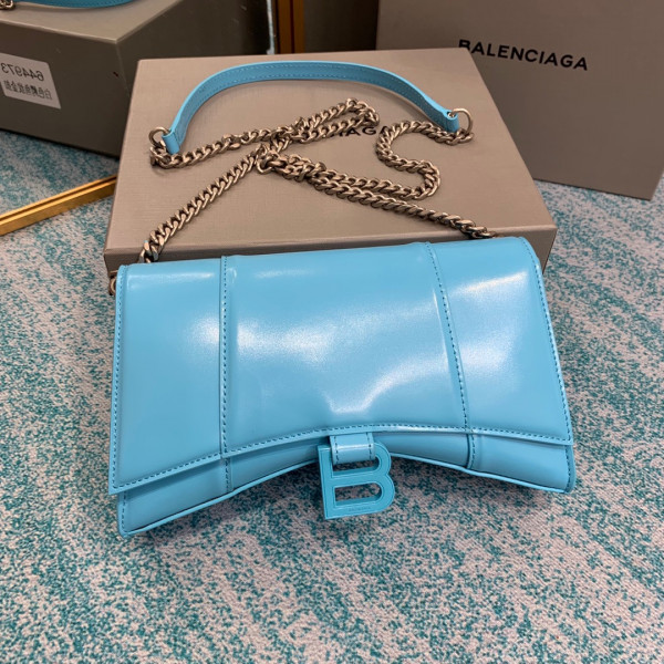 Ba*len*cia*ga hourglass chain bag