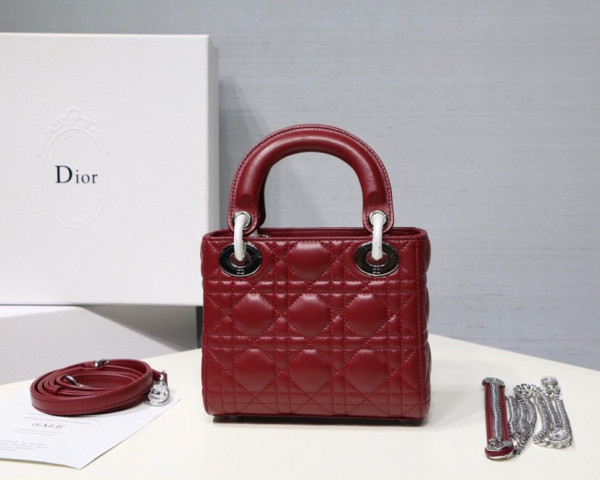 lady D*or mini with lambskin