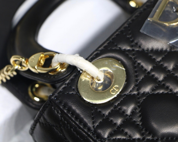 lady D*or mini with lambskin