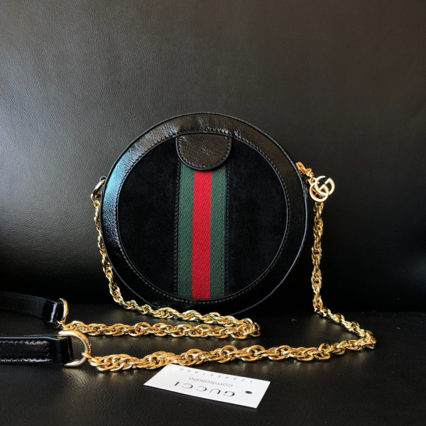 G*u*i ophidia mini gg round shoulder bag