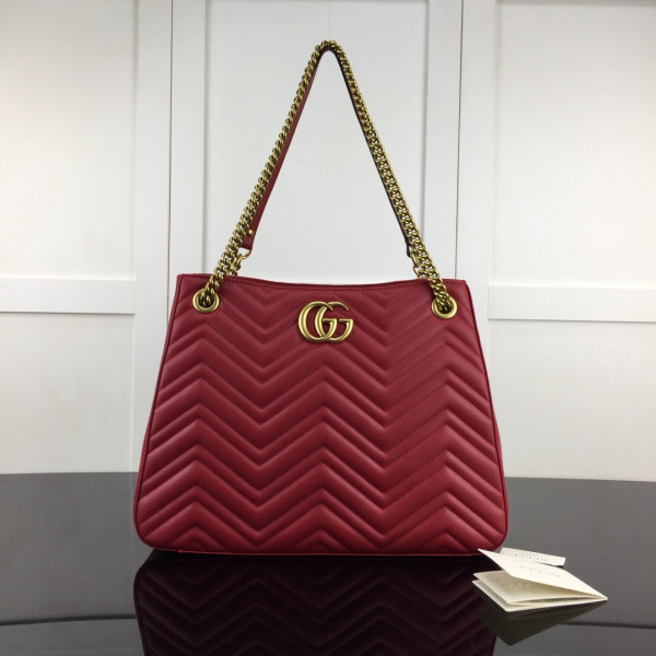 G*u*i gg marmont matelassé tote