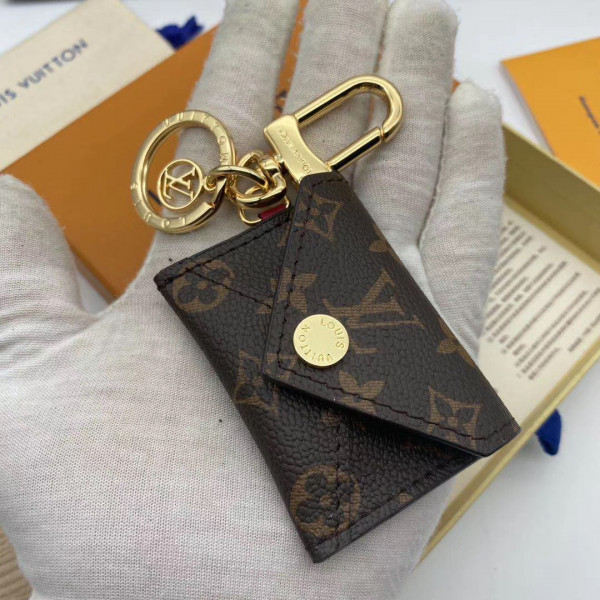 l**is V*t*n kirigami pouch bag charm and key holder
