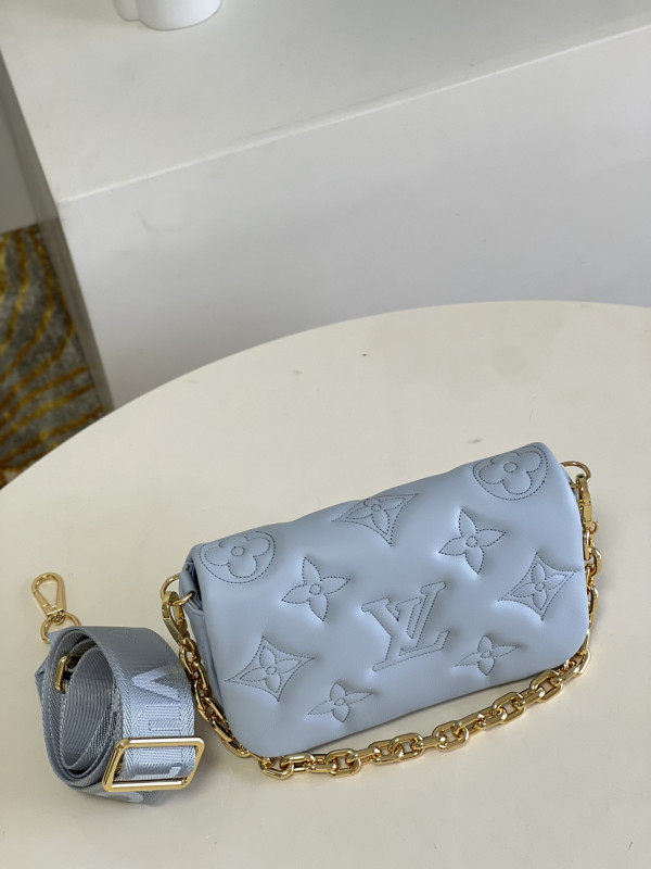 l**is V*t*n wallet on strap bubblegram